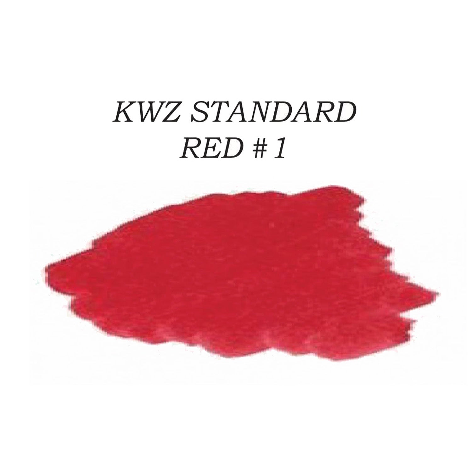 KWZ Standard Ink Bottle (Red 1 - 60 ML) 4400