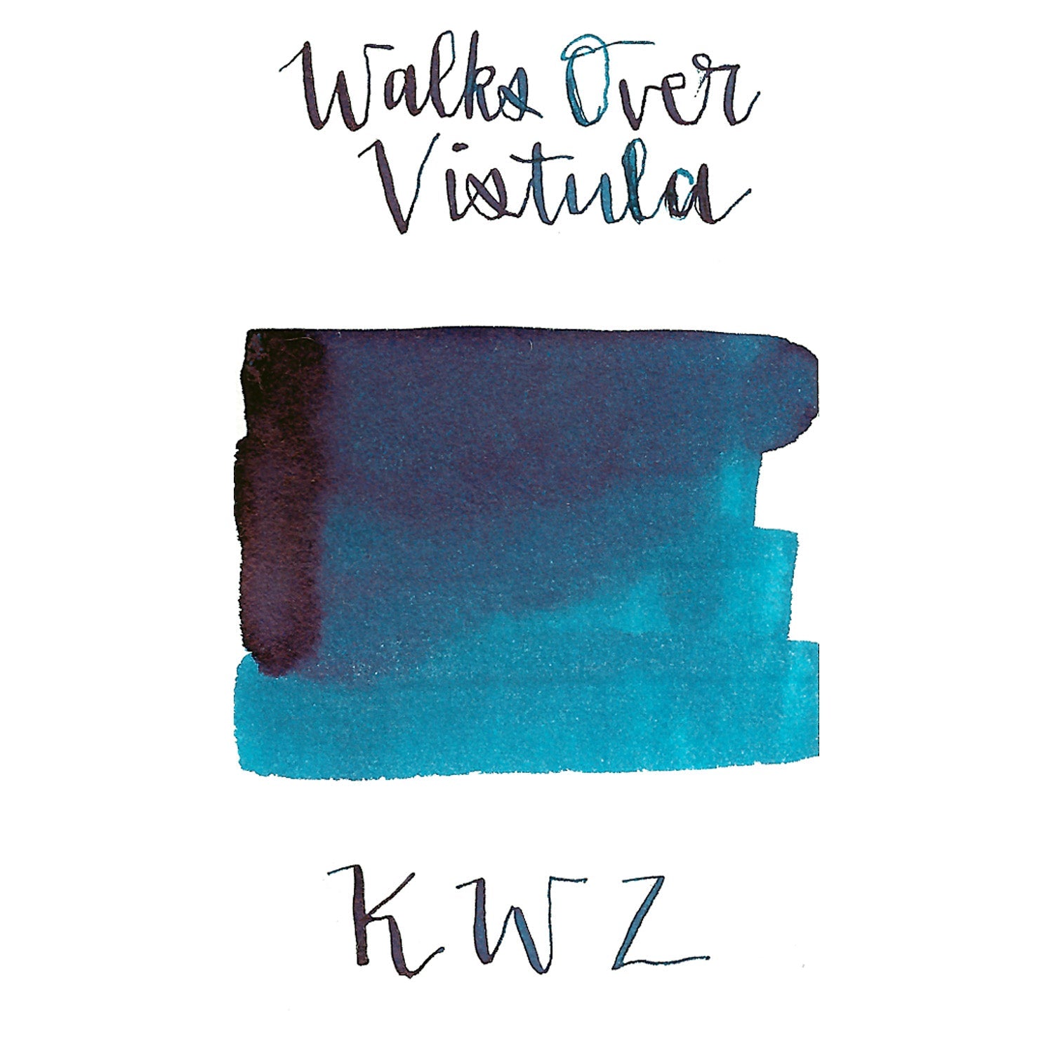 KWZ Standard Ink Bottle (Walk Over Vistula - 60 ML) 4109