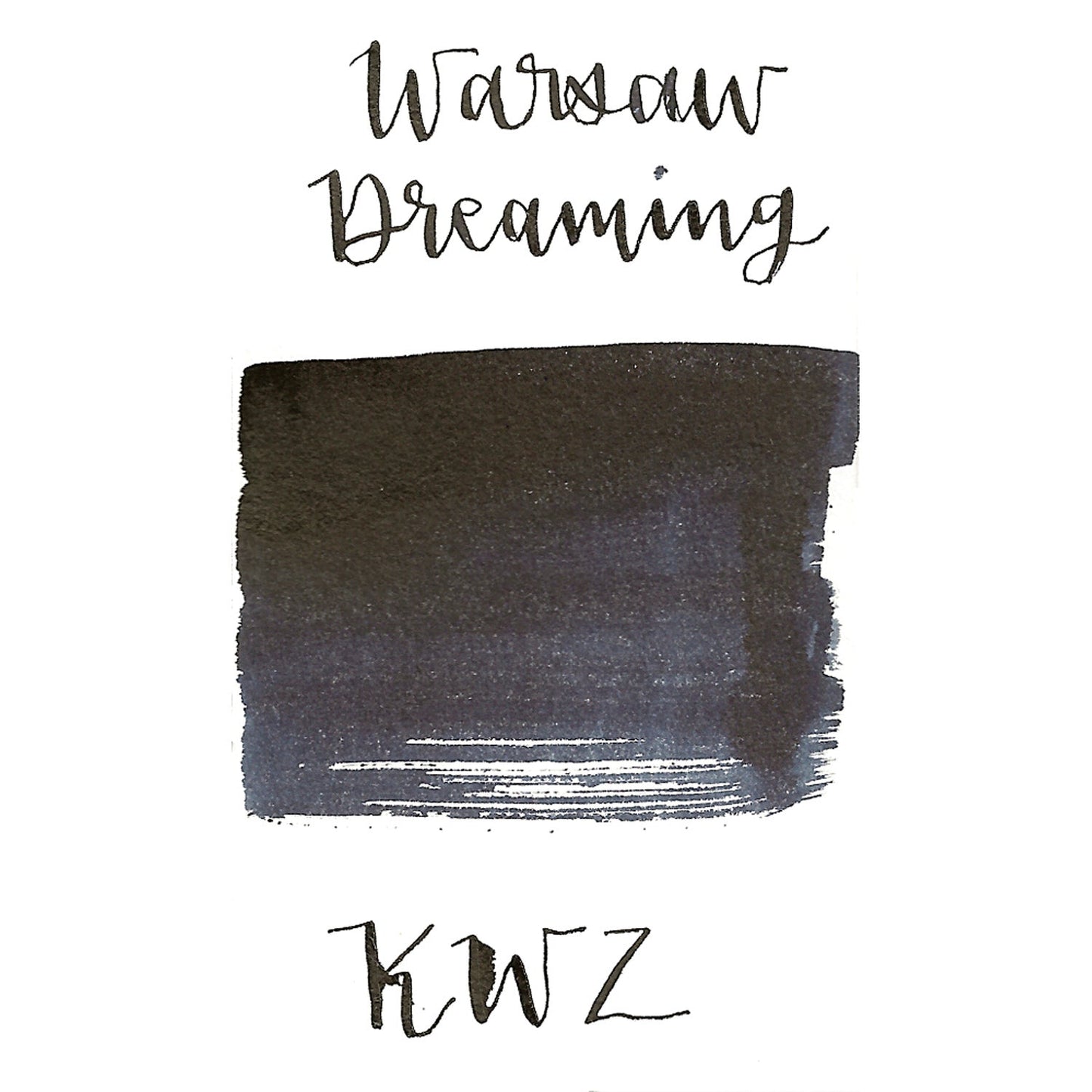 KWZ Standard Ink Bottle (Warsaw Dreaming - 60 ML) 4704