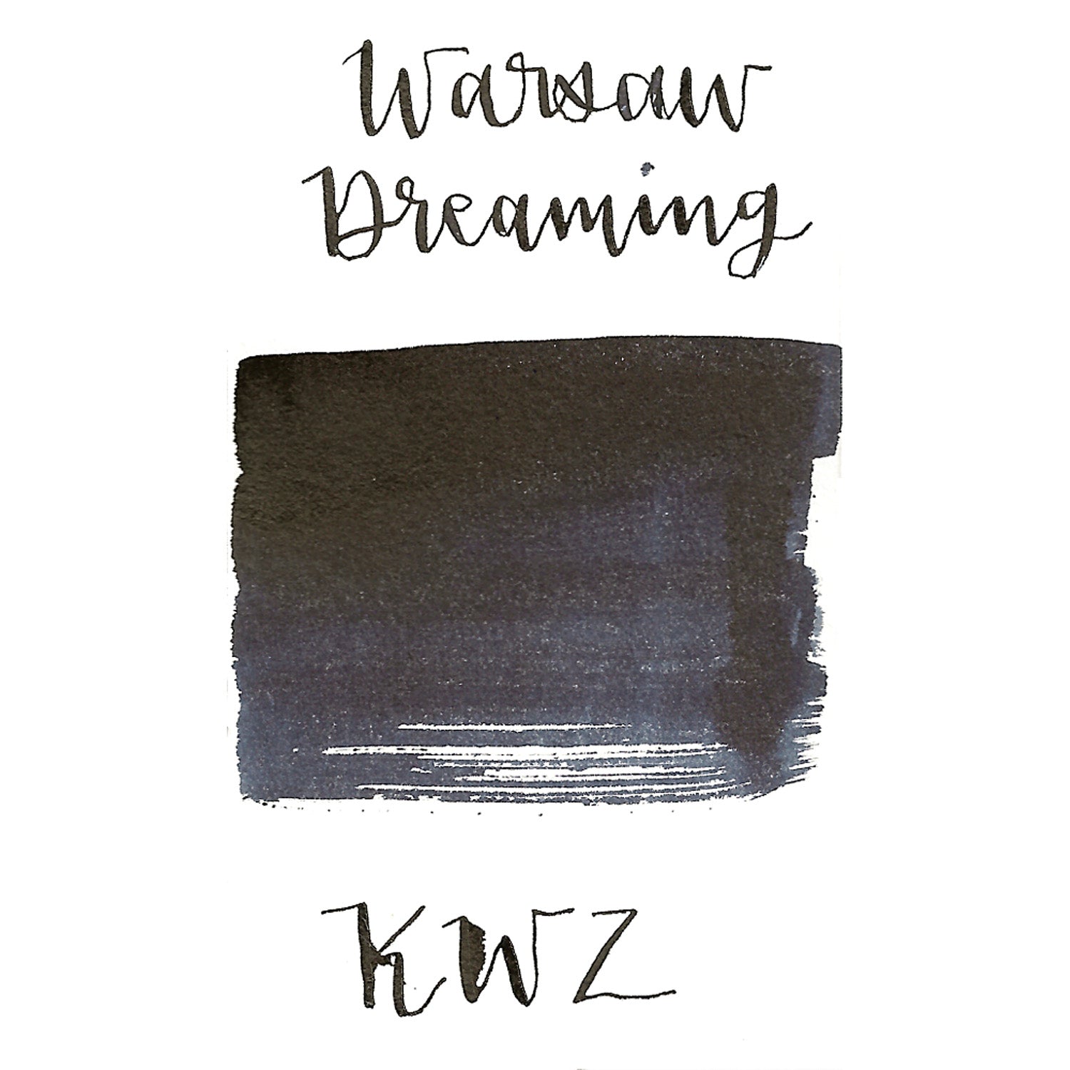KWZ Standard Ink Bottle (Warsaw Dreaming - 60 ML) 4704