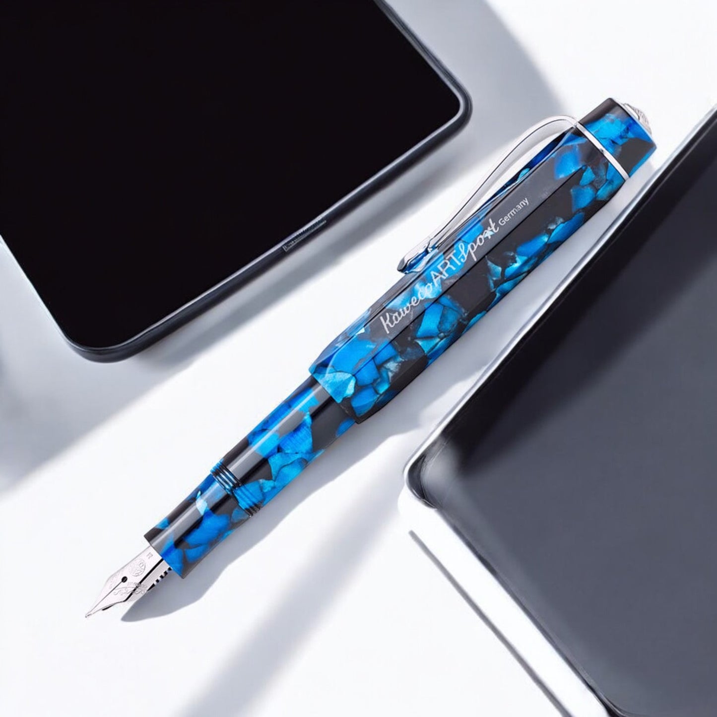 Kaweco ART Sport Pebble Blue CT Fountain Pen