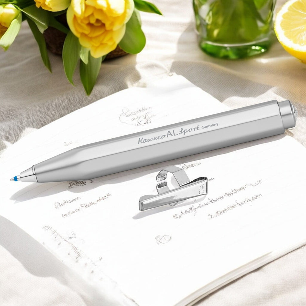 Kaweco Al Sport Silver CT Ballpoint Pen 10000098