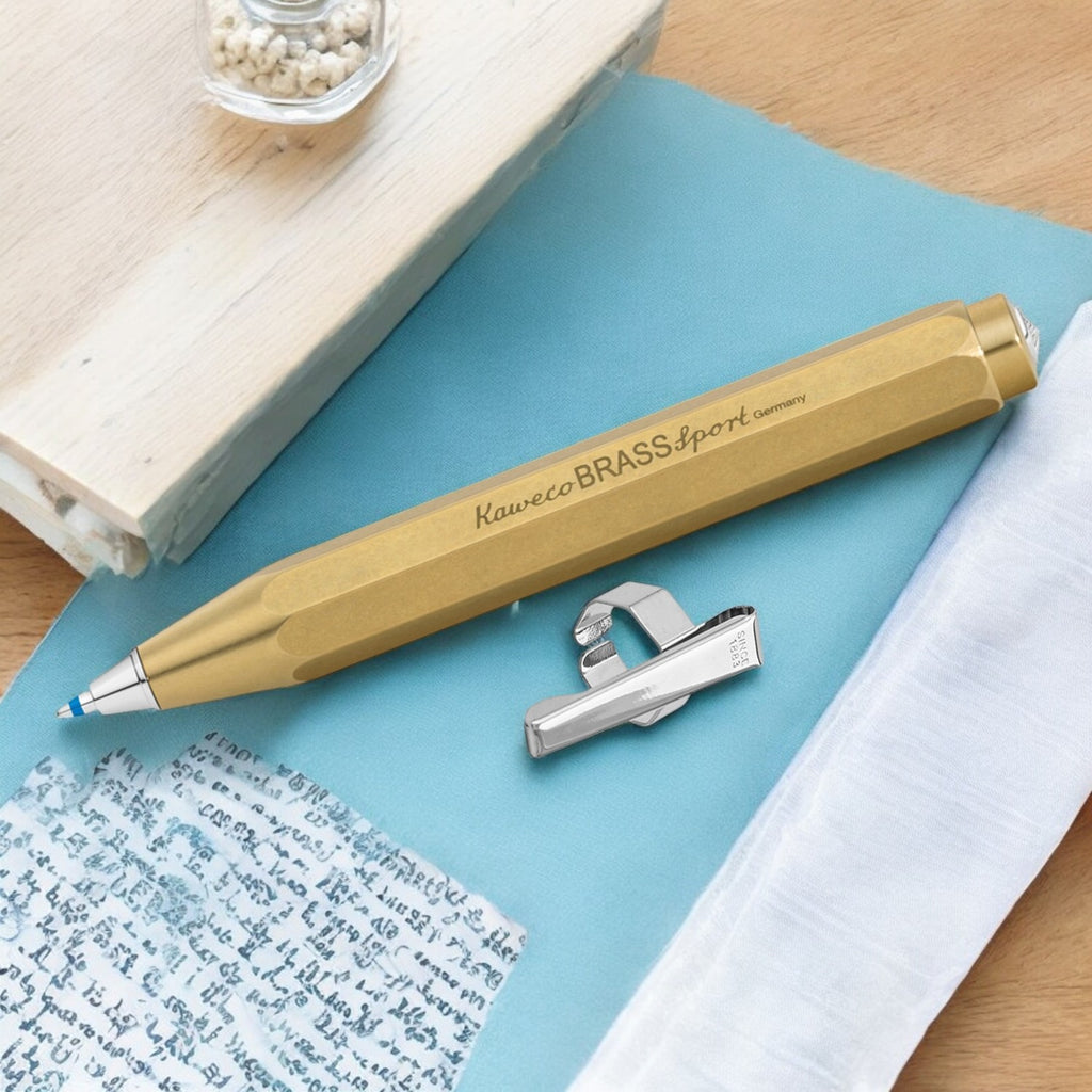 Kaweco Brass Sport Brass CT Ballpoint Pen 10000922