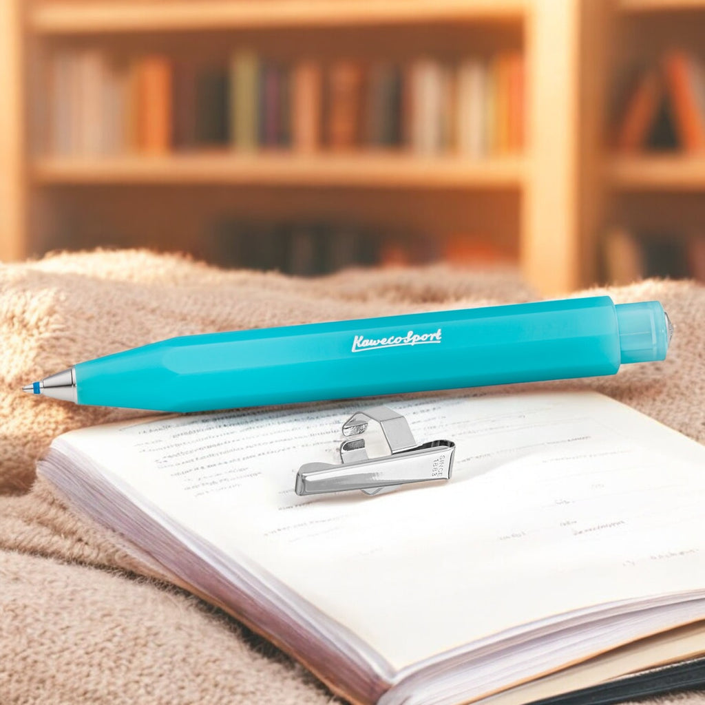 Kaweco Frosted Sport Light Blueberry CT Ballpoint Pen 10001878