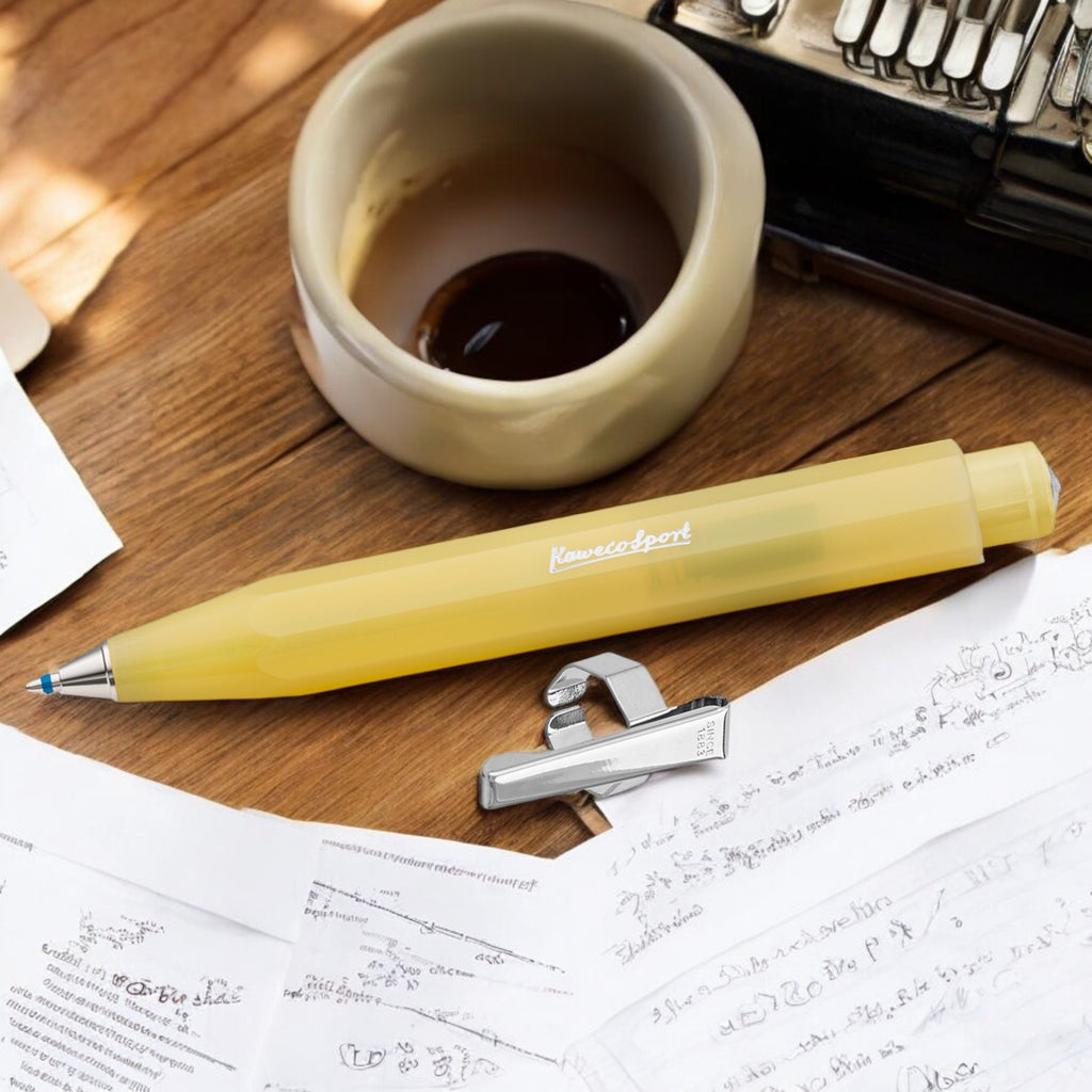 Kaweco Frosted Sport Sweet Banana CT Ballpoint Pen 10001836