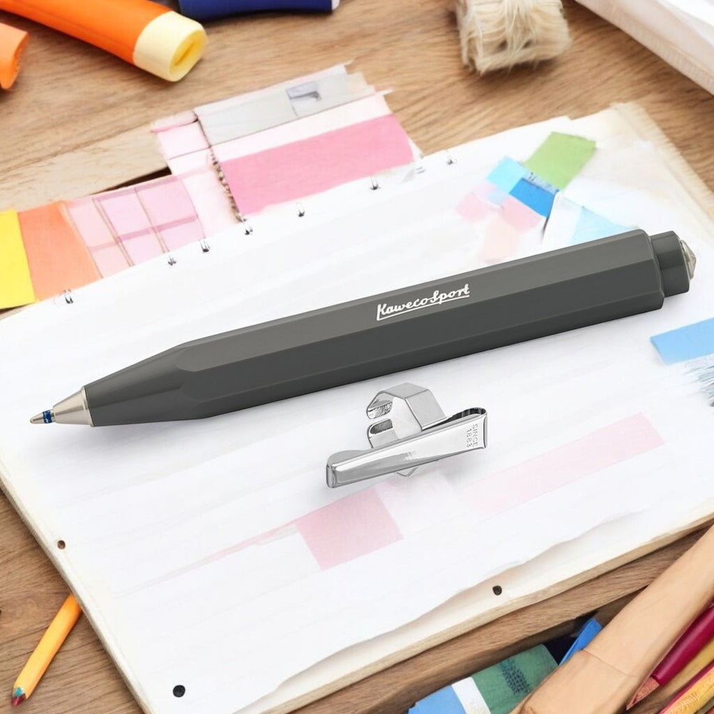 Kaweco Skyline Sport Grey CT Ballpoint Pen 10000762