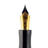 Laban Ebonite Blue CT Fountain Pen