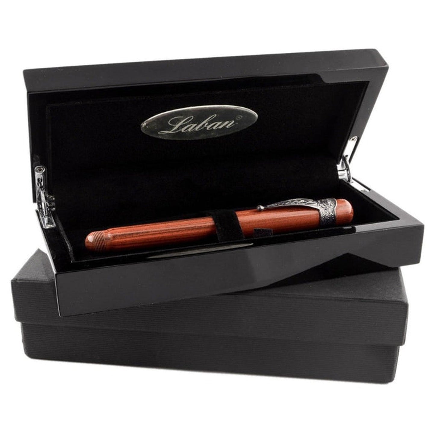 Laban Ebonite Orange CT Fountain Pen