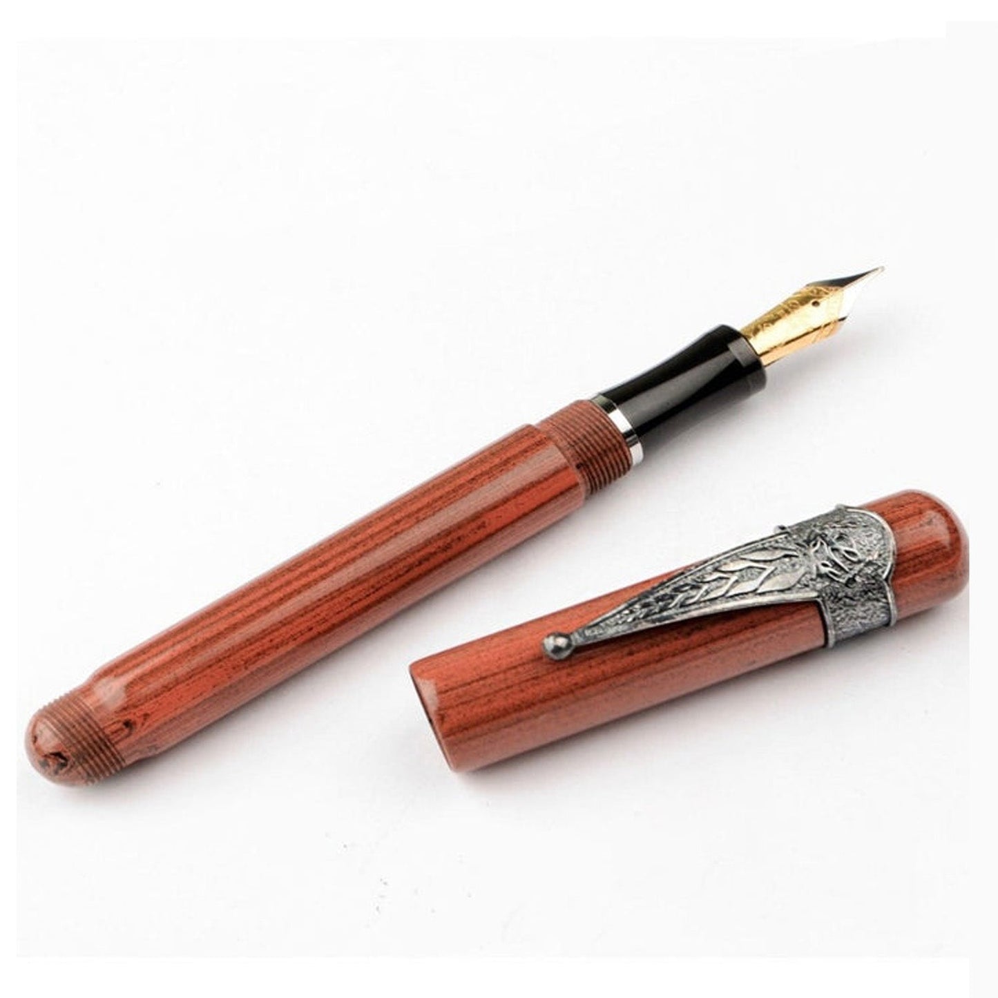 Laban Ebonite Orange CT Fountain Pen