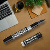 Laban Flora Black Fountain Pen