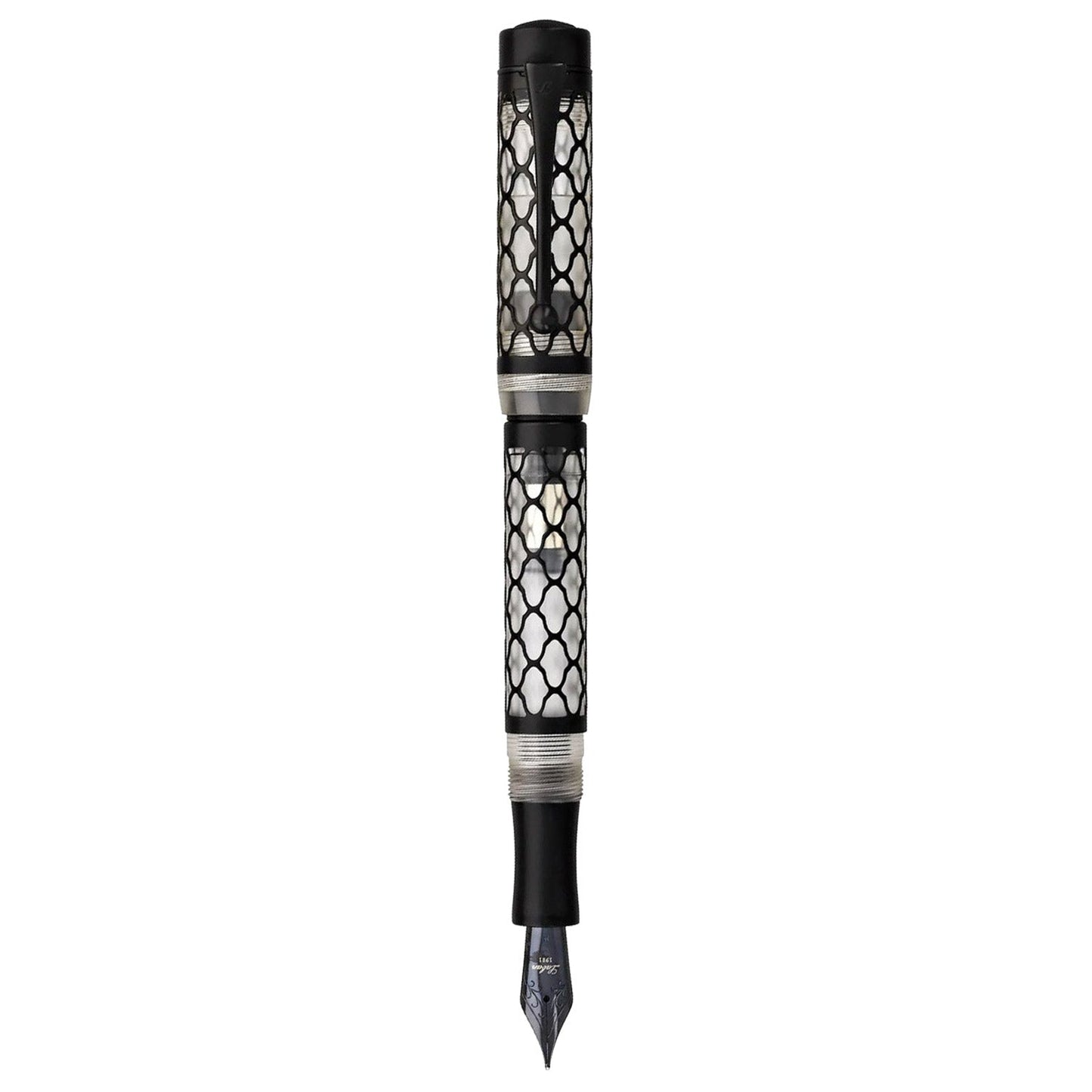 Laban Flora Black Fountain Pen