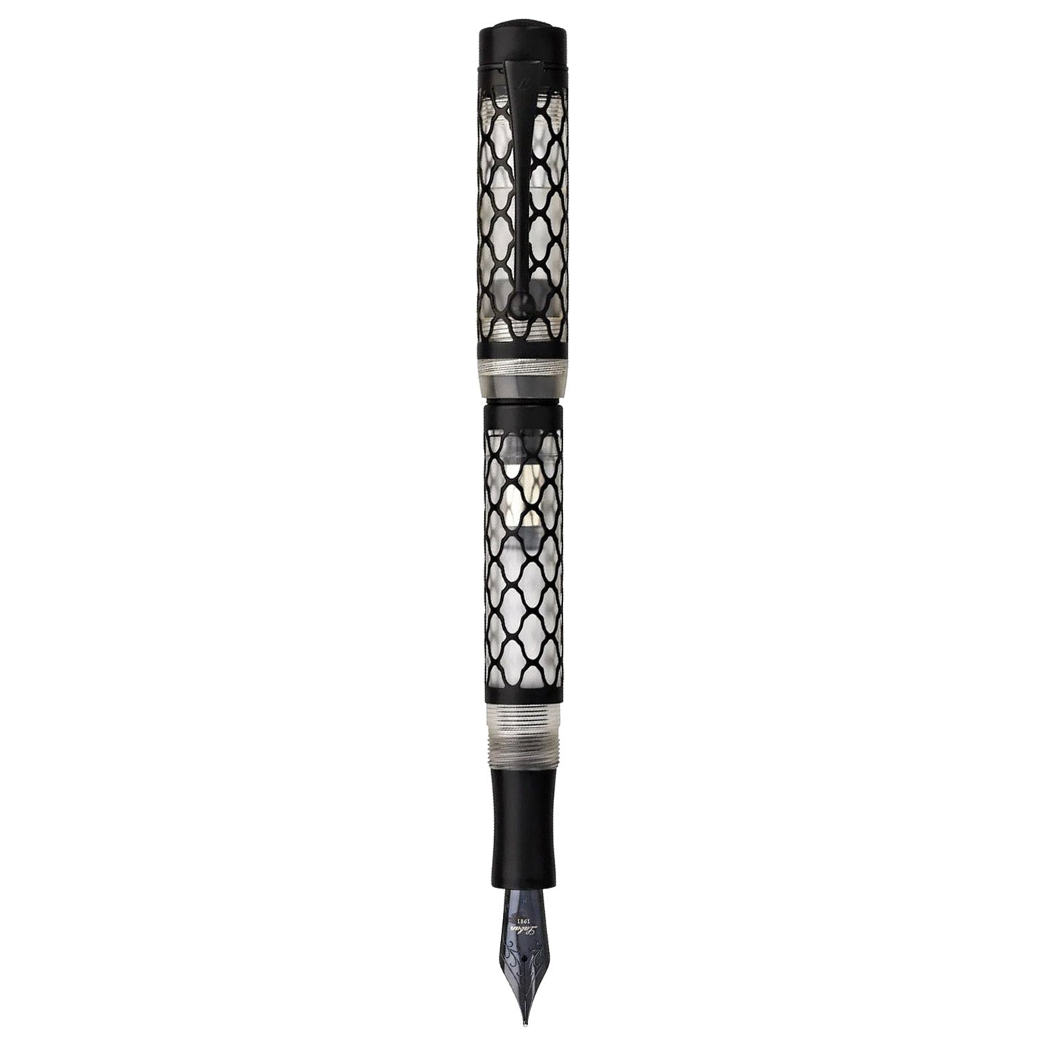 Laban Flora Black Fountain Pen