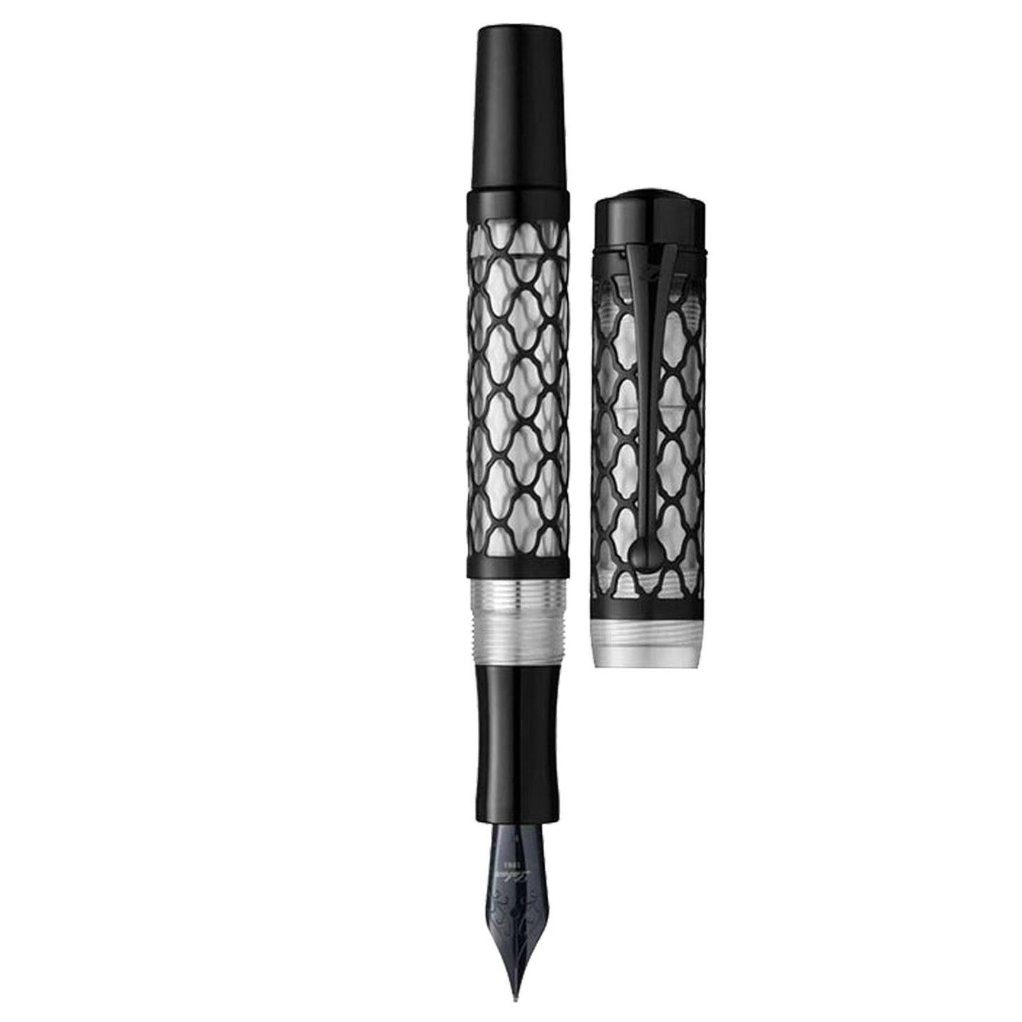 Laban Flora Black Fountain Pen