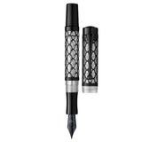 Laban Flora Black Fountain Pen