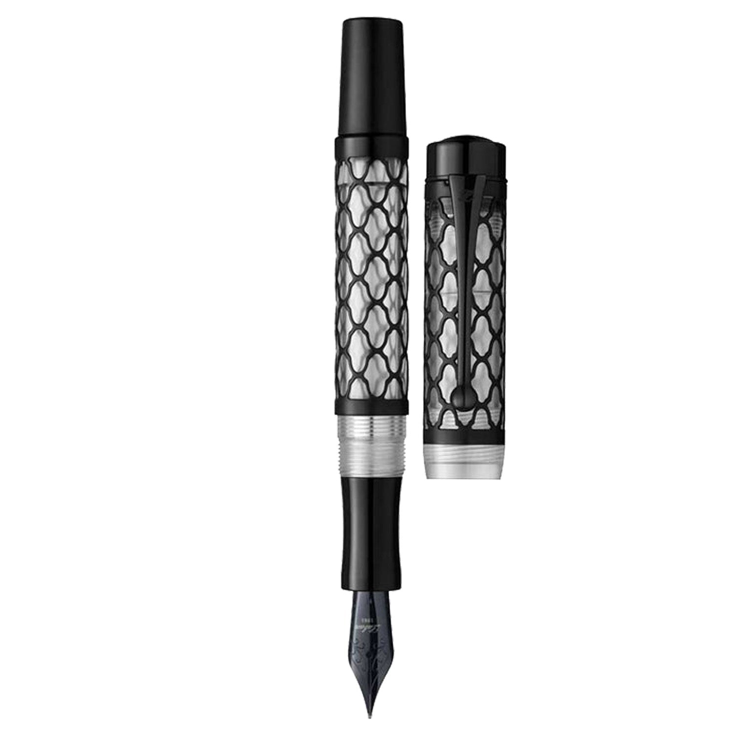 Laban Flora Black Fountain Pen