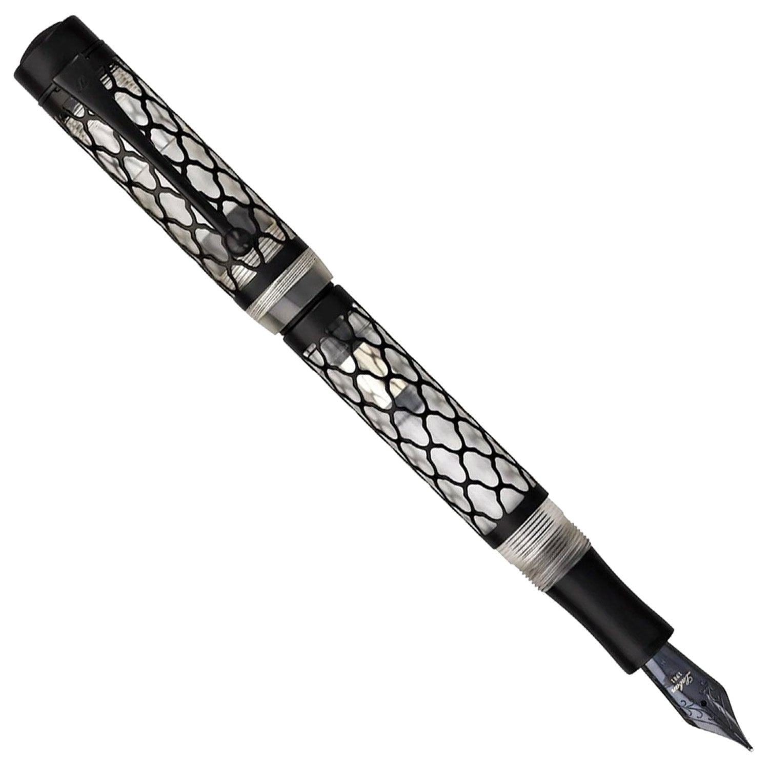 Laban Flora Black Fountain Pen