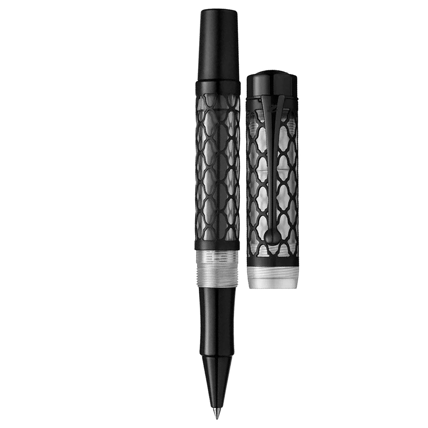 Laban Flora Black Roller Ball Pen RNR400BK