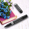 Laban Flora Black Roller Ball Pen RNR400BK