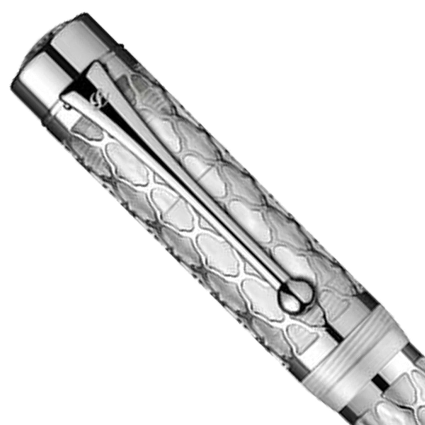 Laban Flora Silver CT Fountain Pen