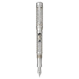 Laban Flora Silver CT Fountain Pen