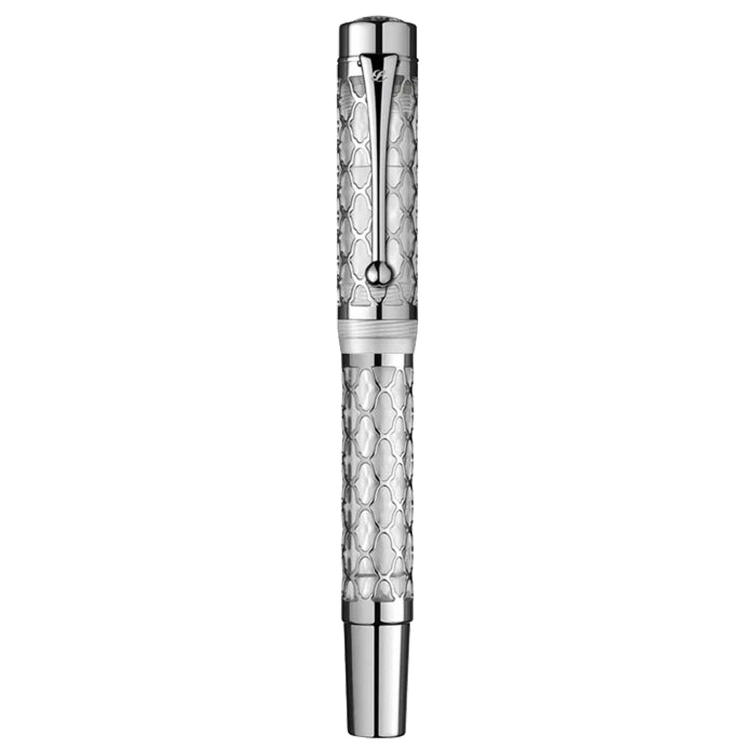 Laban Flora Silver CT Fountain Pen