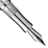 Laban Flora Silver CT Fountain Pen