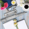 Laban Flora Silver CT Fountain Pen