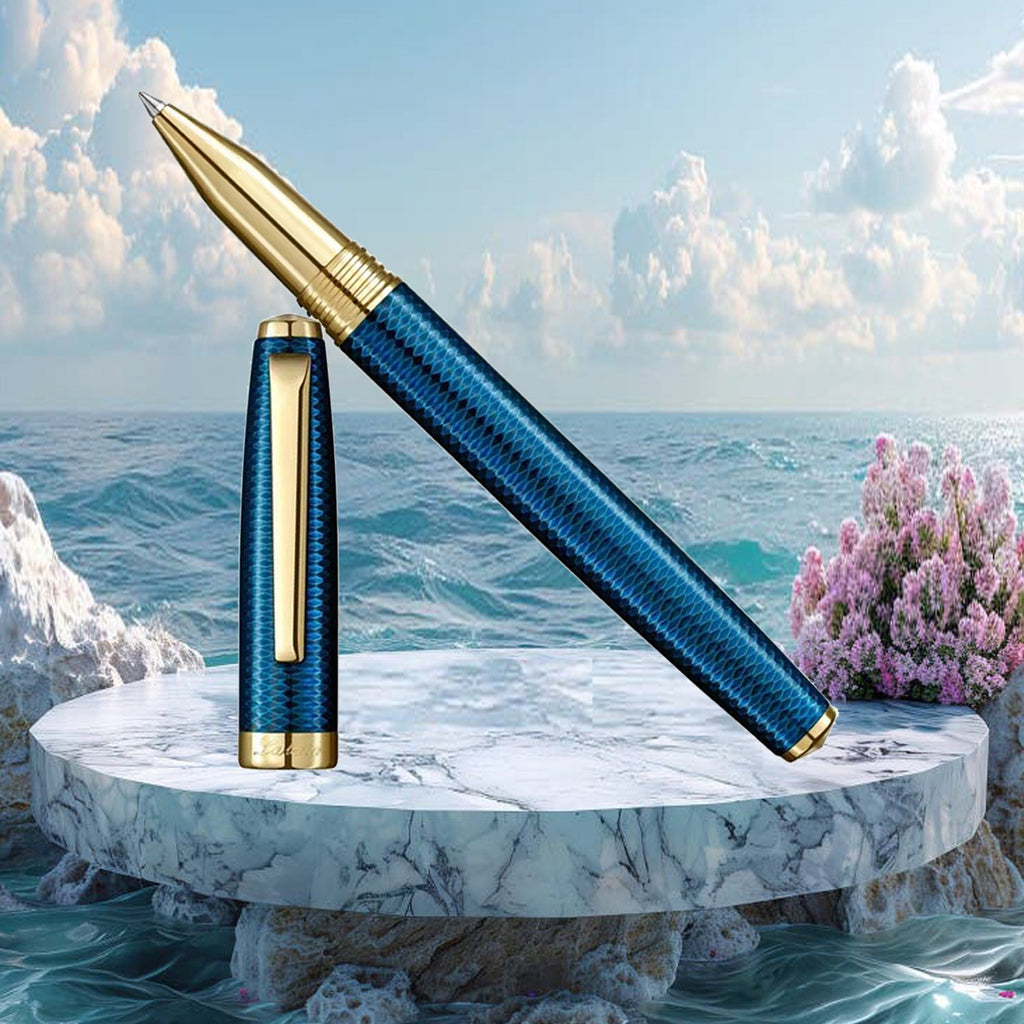 Laban Gloria Sapphire Blue GT Roller Ball Pen PR986BLDZ