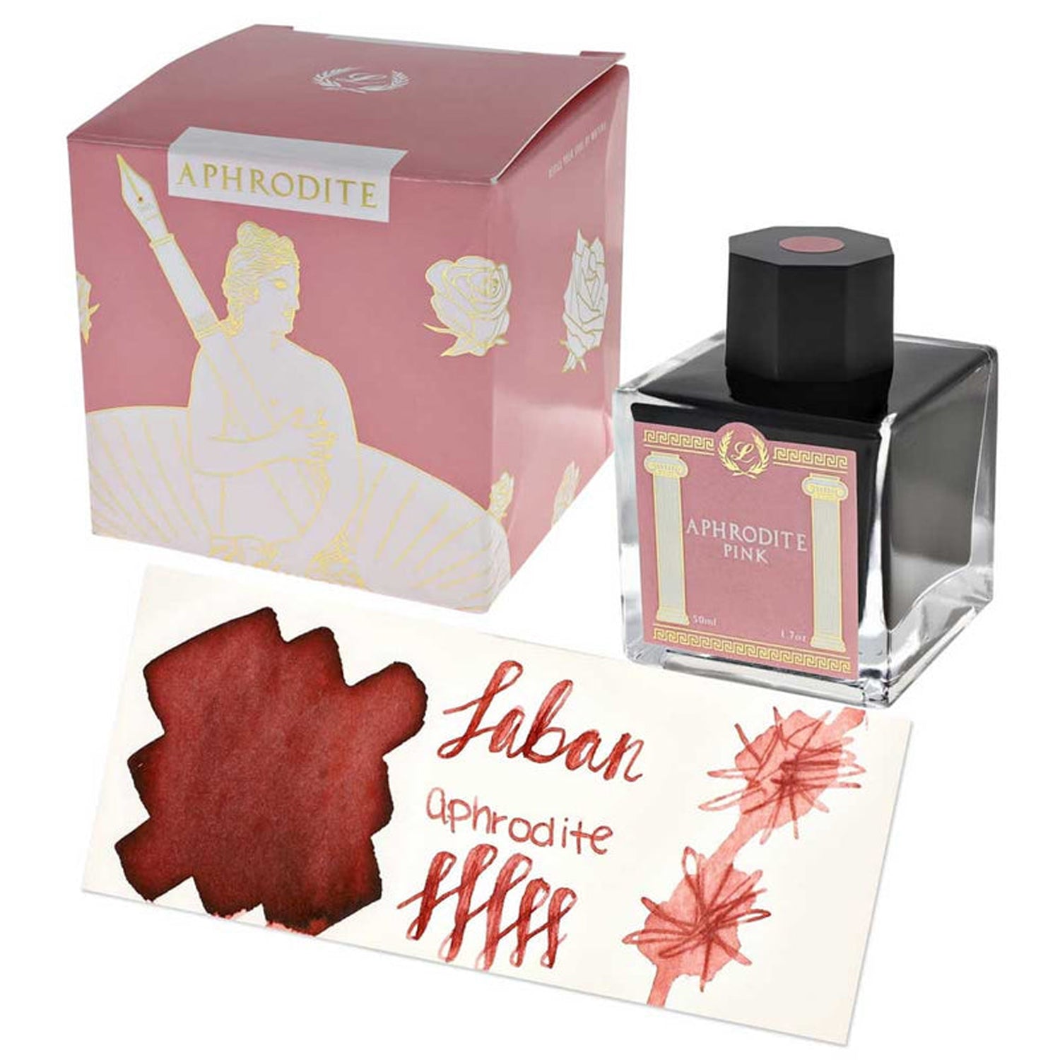 Laban Greek Mythology Ink Bottle (Aphrodite Pink - 50 ML) IGMAP