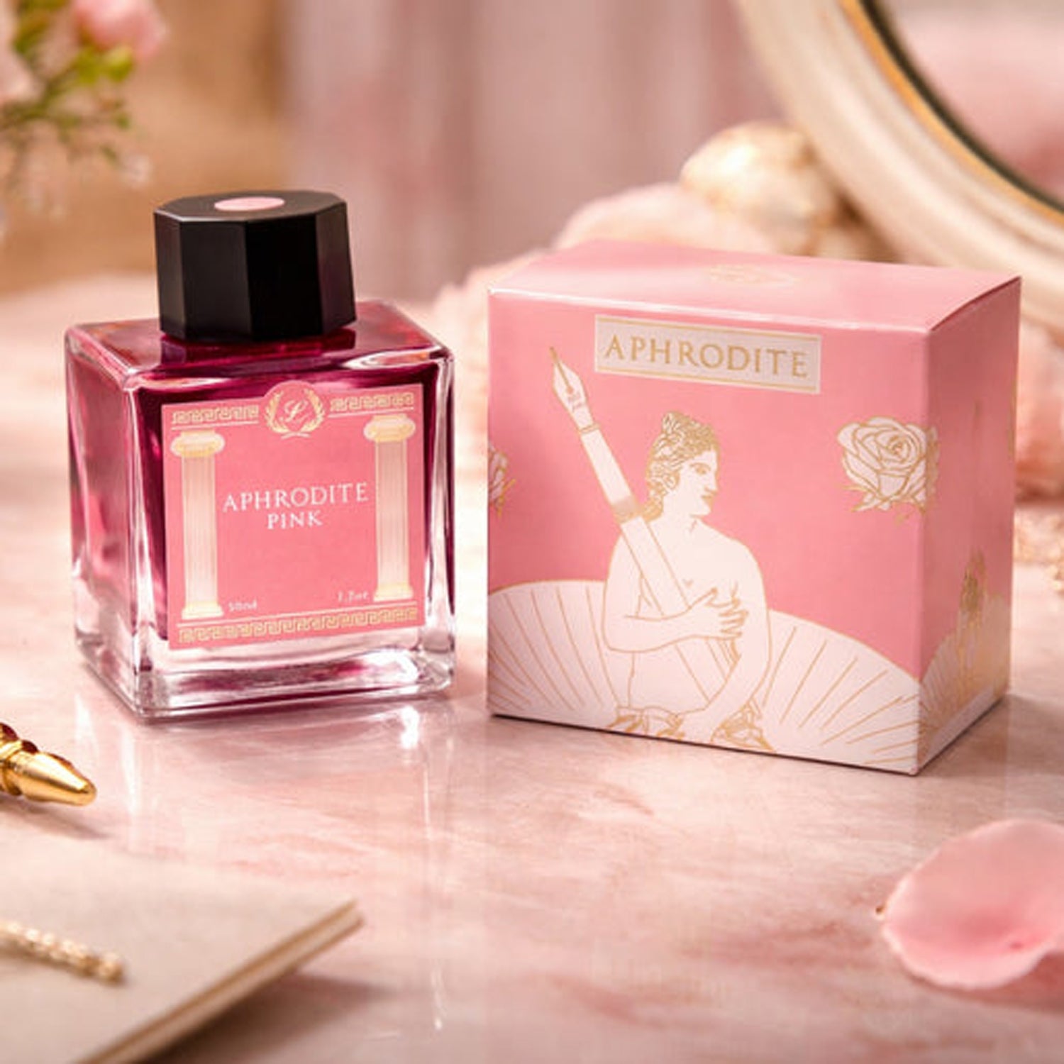 Laban Greek Mythology Ink Bottle (Aphrodite Pink - 50 ML) IGMAP