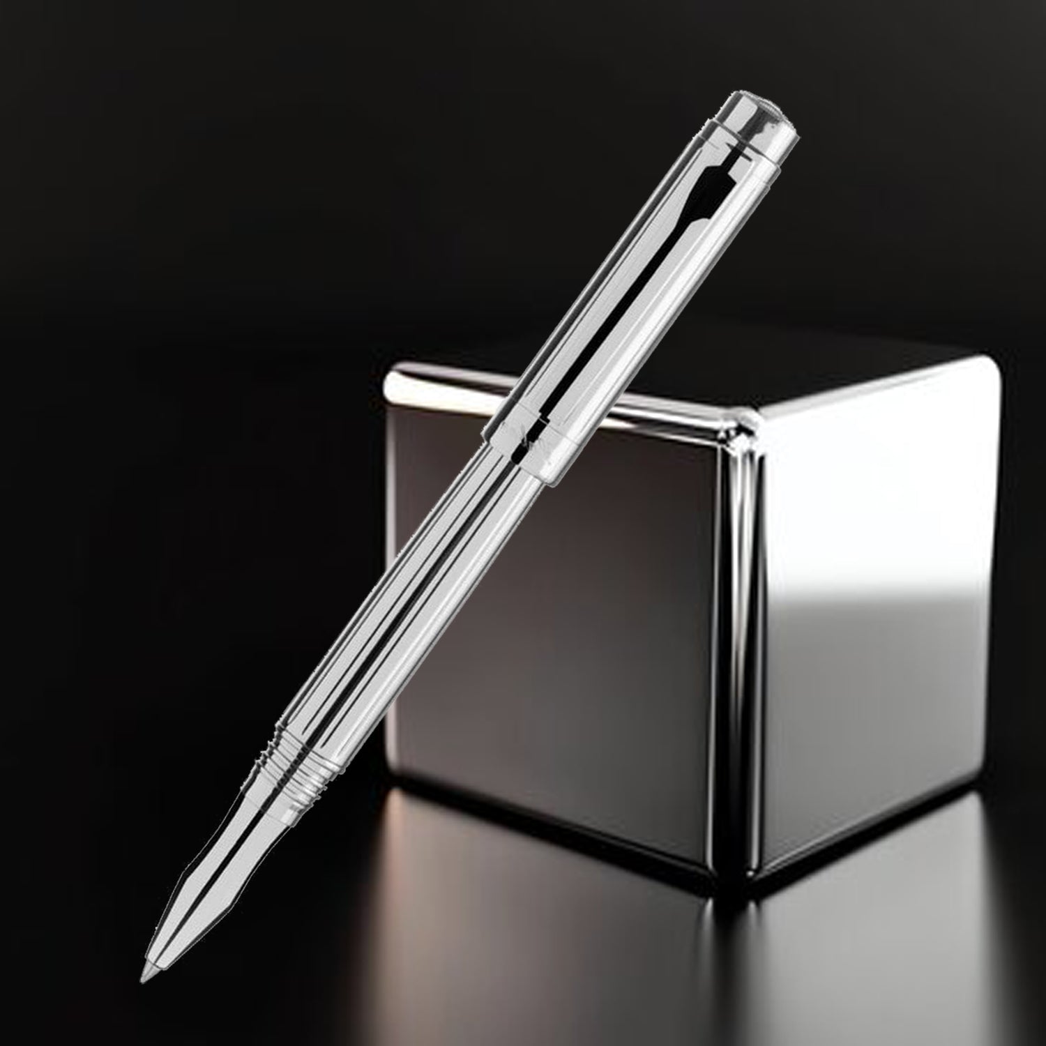 Laban Insanity Silver CT Roller Ball Pen PR936011