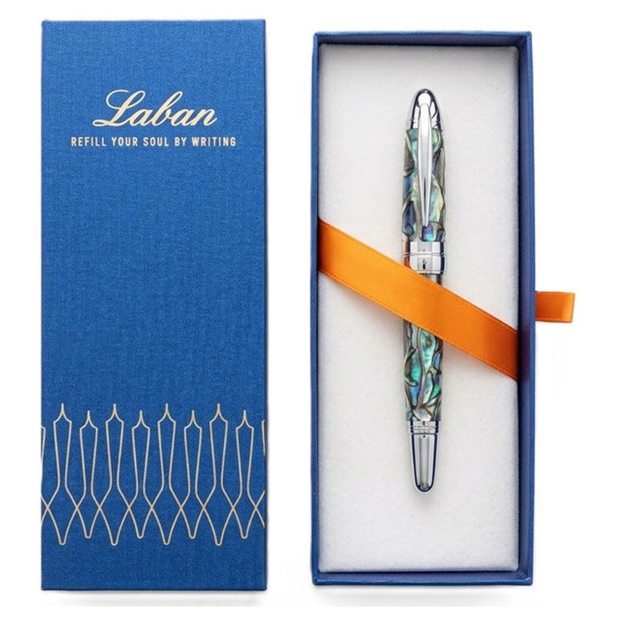 Laban Oceana Silver CT Fountain Pen