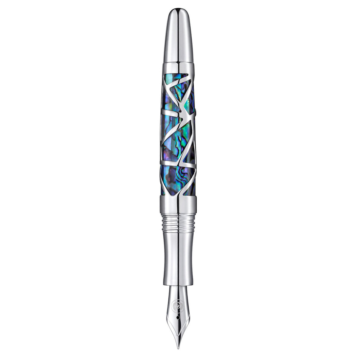 Laban Oceana Silver CT Fountain Pen