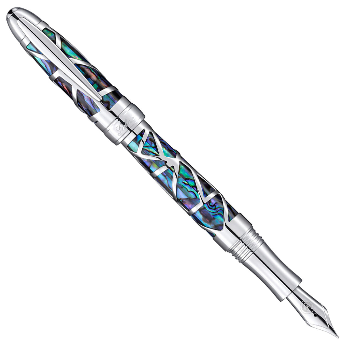 Laban Oceana Silver CT Fountain Pen