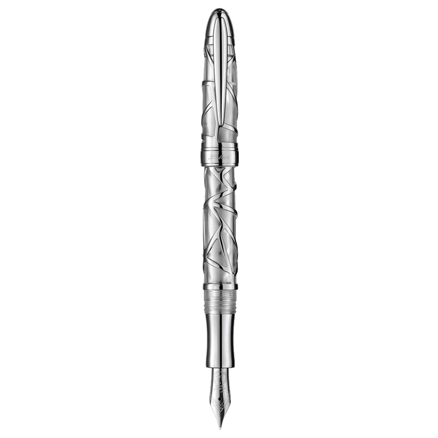 Laban Skeleton Silver CT Fountain Pen