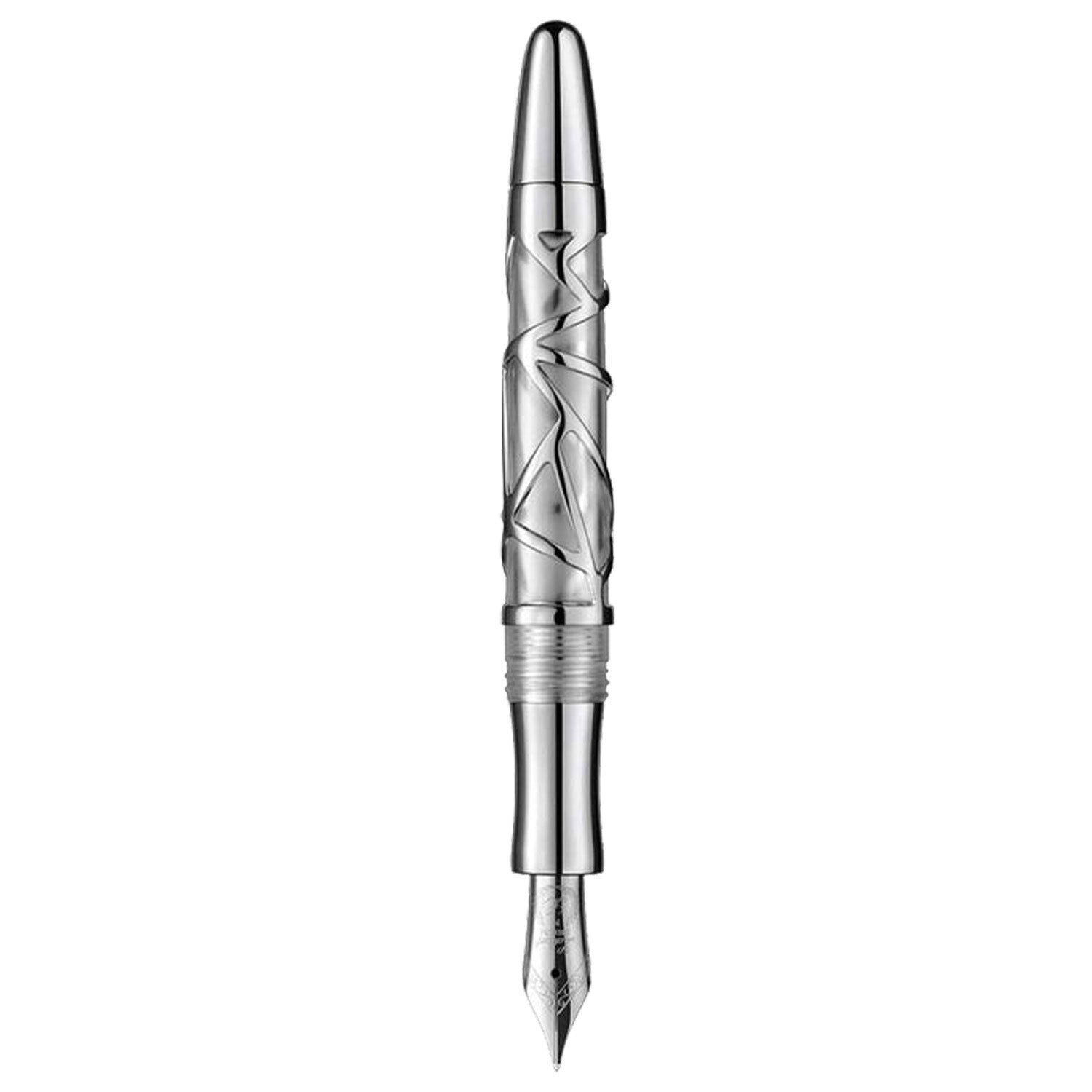 Laban Skeleton Silver CT Fountain Pen