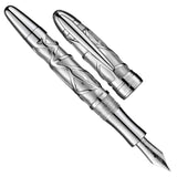 Laban Skeleton Silver CT Fountain Pen