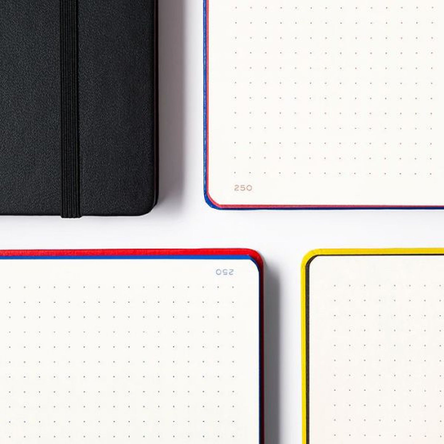 Leuchtturm1917 Bauhaus Edition Lemon Hardcover Notebook (A5 - Dotted) 359620 (Special Edition)