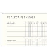 Leuchtturm1917 2027 Black Hardcover Daily Planner (A4+ - Lined) 400323