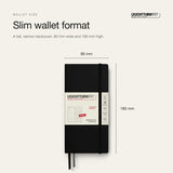 Leuchtturm1917 2027 Black Hardcover Weekly Planner (90X190MM - Dotted) 400264