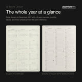 Leuchtturm1917 2027 Black Hardcover Weekly Planner (A4+ - Lined) 400203