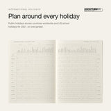 Leuchtturm1917 2027 Cherry Hardcover Weekly Planner (A4+ - Lined) 400204