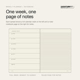 Leuchtturm1917 2027 Cherry Hardcover Weekly Planner (A4+ - Lined) 400204