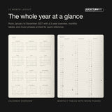 Leuchtturm1917 2027 Black Softcover Weekly Planner (A5 - Lined) 400231