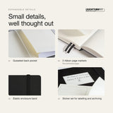 Leuchtturm1917 2027 Black Softcover Weekly Planner (B6+ - Lined) 400243