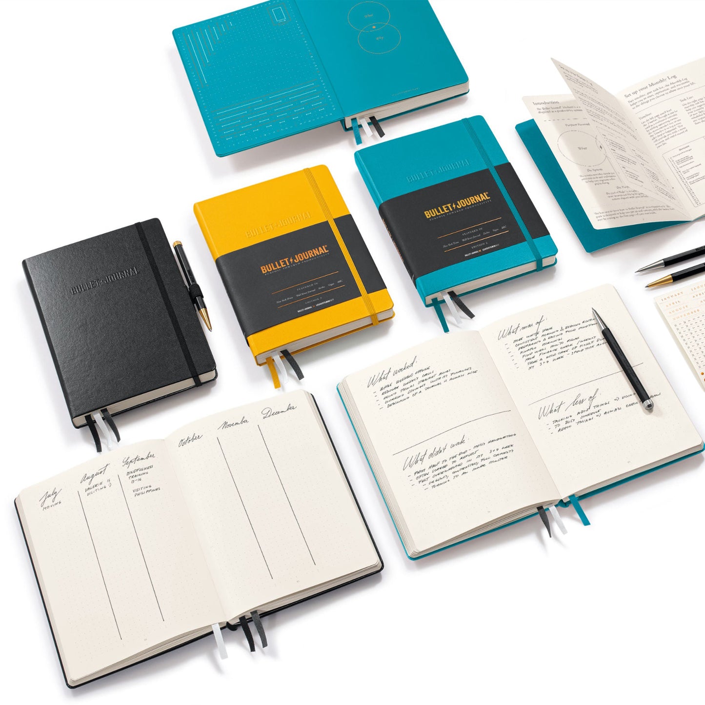 Leuchtturm1917 Bullet Journal Yellow Hardcover Notebook (A5 - Dotted) 371205