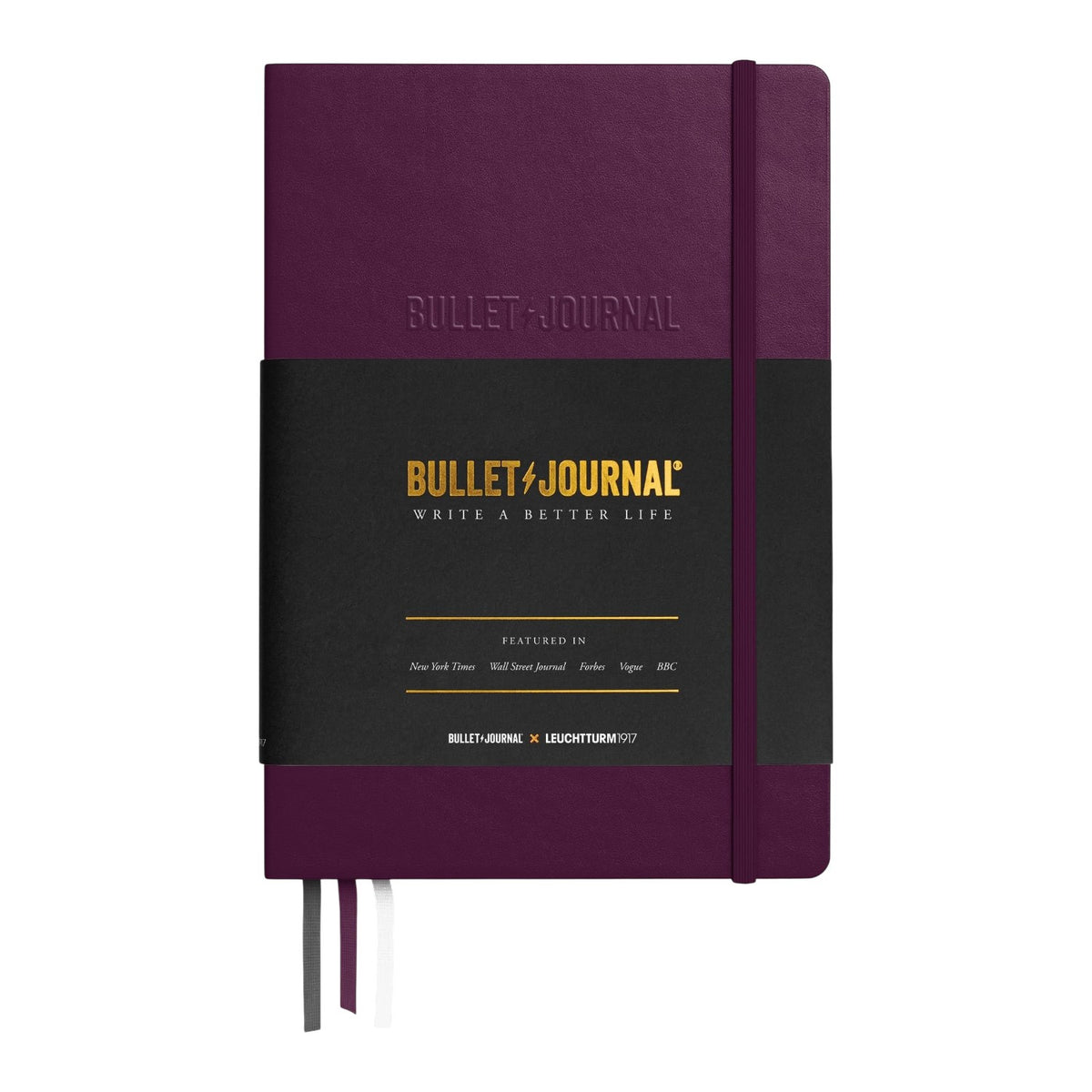 Leuchtturm1917 Bullet Journal Purple26 Hardcover Notebook (A5 - Dotted) 400425