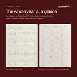 Leuchtturm1917 2027 Cherry Hardcover Weekly Planner (A4+ - Lined) 400204