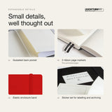 Leuchtturm1917 2027 Cherry Softcover Weekly Planner (A5 - Lined) 400235