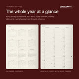 Leuchtturm1917 2027 Cherry Softcover Weekly Planner (A5 - Lined) 400235